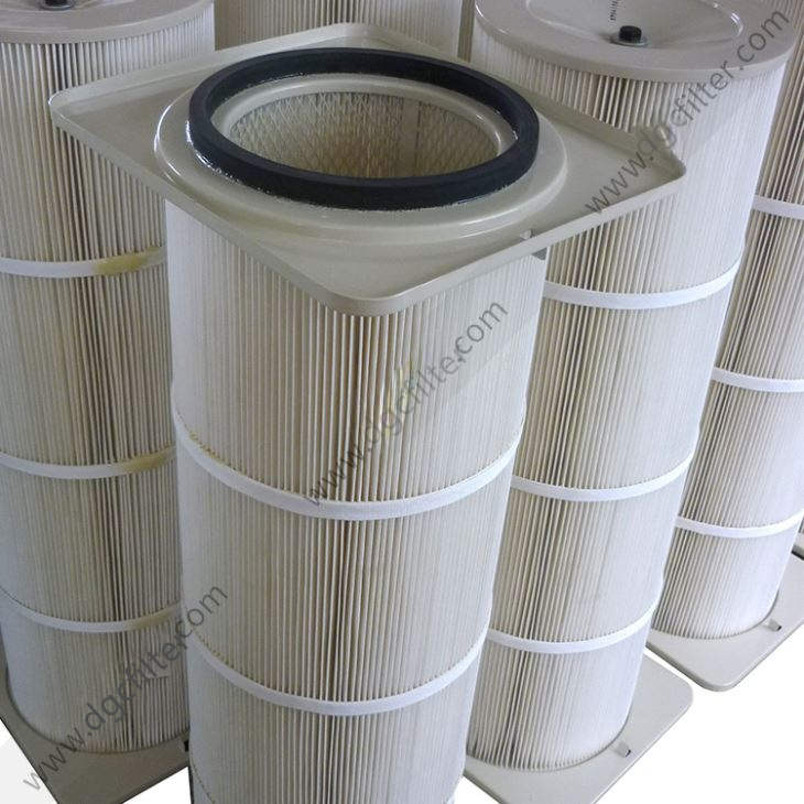 Rectangular Top Flange Filter Cartridge